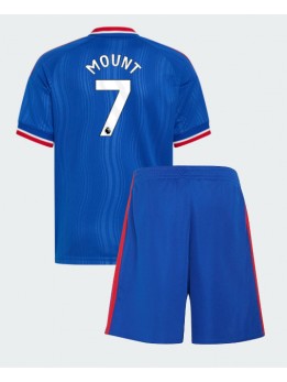 Manchester United Mason Mount #7 Replika Borta Kläder Barn 2026-27 Kortärmad (+ byxor)